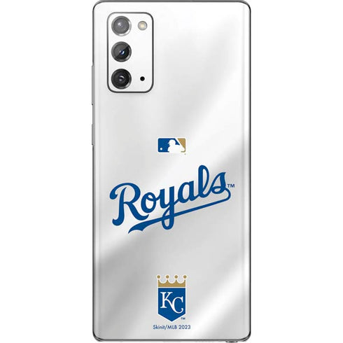 MLB Kansas City Royals Jersey Galaxy Note20 5G Skin